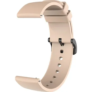 Příslušenství k chytrým hodinkám Silikonový Řemínek Na Hodinky - 20 Mm Barva: Béžová