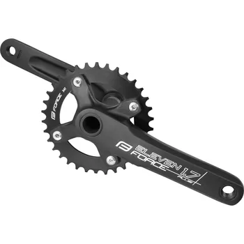 Klika na kolo kliky FORCE ELEVEN1.7+ Al 34z s osou 175mm, černé,doprava od 79,-kč