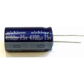 Kondenzátor Nichicon - Taiwan C 4700/25V kondenzátor 21-7-1062