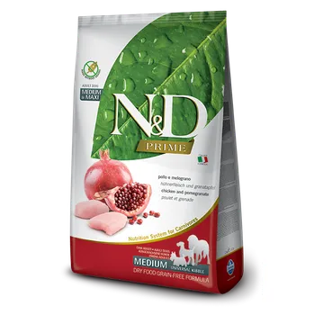 Krmivo pro psa N&D PRIME DOG Adult medium maxi Chicken&Pomegranate Balení: 2,5kg