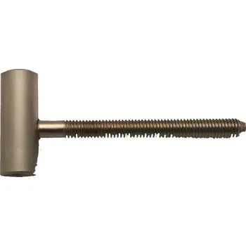 TKZ dveřní závěs 80/10 VD M8x80 Povrch: Nikl satén