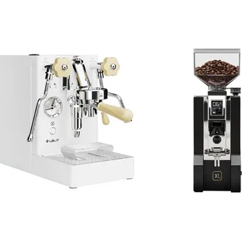 Kávovar Lelit Mara PL62X V2, white + Eureka Mignon XL, CR black