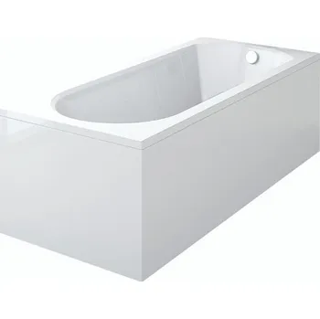 Besco Krycí panel k obdélníkové vaně Intrica P 150x75 (160x75, 170x75), bílý Barva: Bílá, Rozměry (cm): 150x75