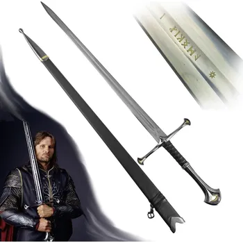 Sběratelství Chladné Zbraně Aragornův meč Anduril plamen západu replika