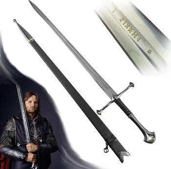 Replika zbraně Chladné Zbraně Aragornův meč Anduril plamen západu replika