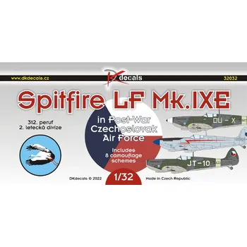 Plastikový model 1/32 Spitfire LF Mk.IXE 312th Squadron (8x camo)