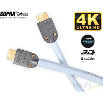 Video kabel SUPRA HDMI v2.0 4K Ultra HD (6m)