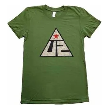 Pánské tričko Merch U2: Dámské Tričko Glastonbury 2011 Pyramid Stage M