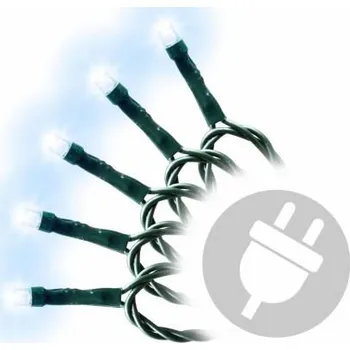 Bytová dekorace Vánoční LED řetěz 18 m, 200 LED, studeně bílý