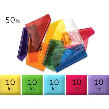 Sáček na potraviny Impap Sáčky 50ks celofán 15x25cm barevné 35mic