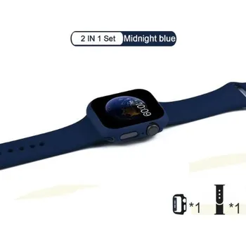 Luxusní Set Na Hodinky Pro Apple Watch 5 - 40Mm Barva: Tmavě Modrá