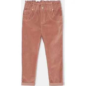 Dívčí kalhoty dětské teplé kalhoty s vyšším pasem Mayoral 4504-47 velikost 116