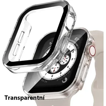 Příslušenství k chytrým hodinkám Luxusní Obal Na Apple Watch Serie 7/8 - 45 Mm Barva: Transparentní