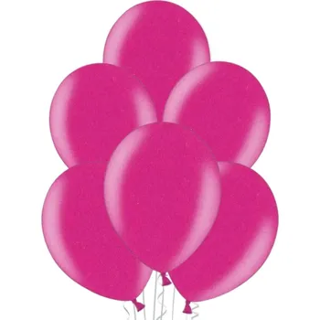Balónek Balónek růžový metalický 064 - 10 ks Belbal 1100064-010