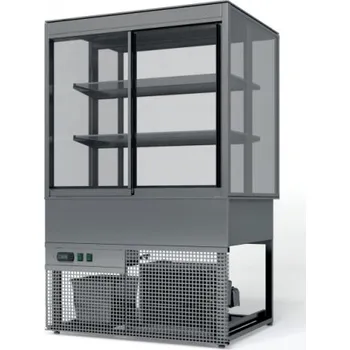 Chladící vitrína CUBUS F CU160713FF obslužná 1600 x 700 x 1300 mm Sleva 24000Kč