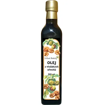 Rostlinný olej Natural Products Olej z vlašských ořechů 500 ml