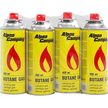 Vybavení pro přežití Plyn Alpen Gaz 400ml 4ks