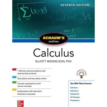 Kniha Schaum's Outline of Calculus, Seventh Edition - Mendelson, Elliott (Queens College, Flushing, New York, USA)