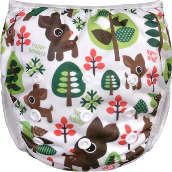 Kojenecké oblečení T-TOMI Kojenecké plenkové plavky Trees uni