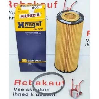 Filtr do auta Olejový filtr AUDI - PORSCHE - VW TOUAREG - HENGST (PORSCHE 95810722200 VW 06E115405A VW 06E115405C VW 06E115466 VW 06E115562 VW 06E115562A VW 06E115562C HENGST E32H D125)