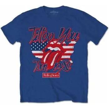 Pánské oblečení Merch The Rolling Stones: Tričko Tattoo You Americana XXL