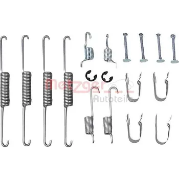 Brzdová čelist Sada příslušenství, brzdové čelisti METZGER AUTOTEILE 105-0636