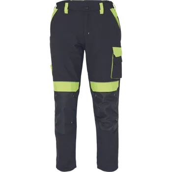 montérky CERVA Kalhoty MAX VIVO do pasu 0352008564066 66 Černá/žlutá