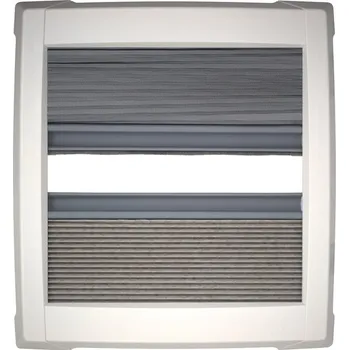 Příslušenství ke karavanu MPK Sada pro dodatečnou montáž vnitřního rámu pro Vision Vent S, dvojitá plisovaná roleta, bílá