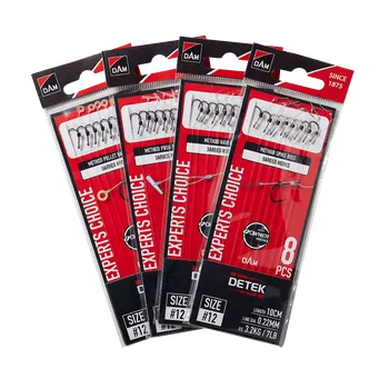 Dam Hotový Návazec Detek Method Pellet Band Rigs Průměr: 0,28 mm, Nosnost: 5,0 kg