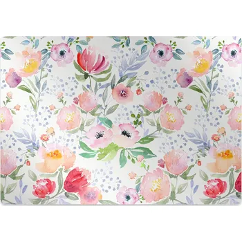 Podložka pod nábytek Ochranná podložka pod židli květiny pastely