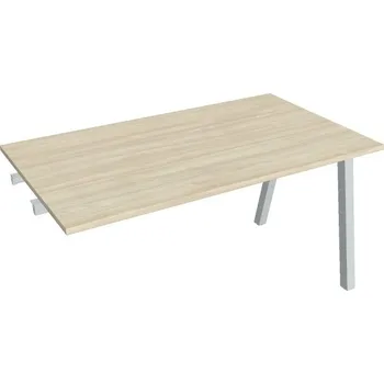 Kancelářský vozík HOBIS přídavný jednací stůl rovný - UJ A 1400 R, akát + doprava zdarma