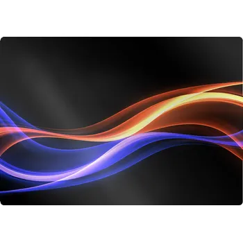 Podložka pod nábytek Ochranná podložka pod židli paprsky