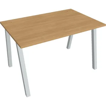 Kancelářský vozík HOBIS kancelářský stůl rovný - US A 1200, dub + doprava zdarma