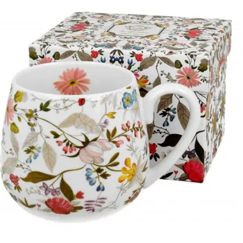 DUO Gifts DG - Porcelánový hrnek Barylka bílá W. Kilburn v dárkové krabičce - 430 ml