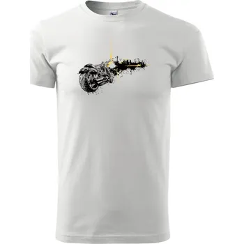 Pánské tričko MSP Pánské triko s moto motivem 114 Cafe racer