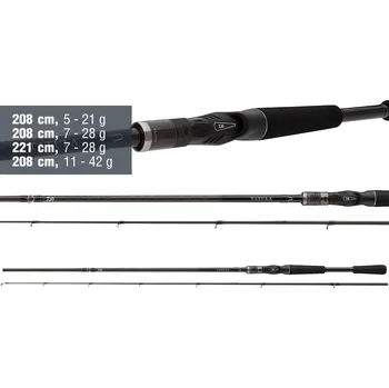 Rybářský prut Baitcastový prut Daiwa Tatula XT Baitcast - 2,08 m, 5 - 21 g