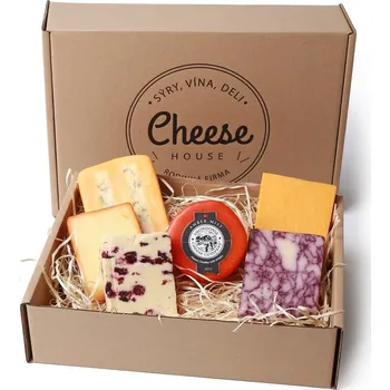 Dárkové balení sýrů Anglický box