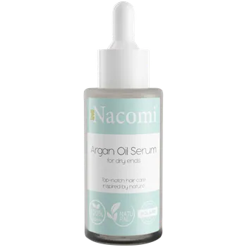 Vlasová regenerace Nacomi sérum na vlasové konečky s arganovým olejem, 40 ml