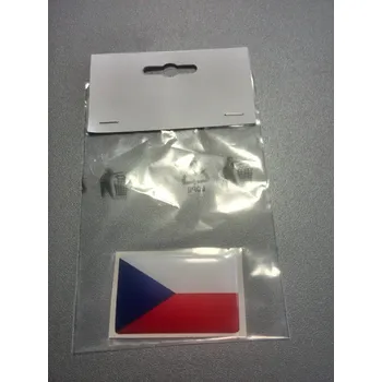 ČR vlajka 5x3cm poloplast
