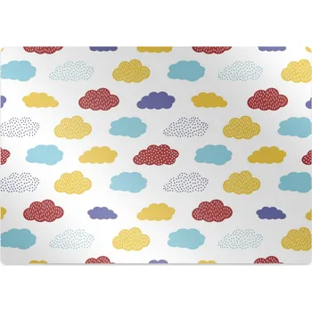 Podložka pod nábytek Podložka pod kolečkovou židli barevné mraky