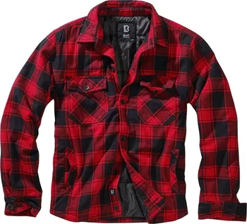 Pánská casual bunda Brandit Lumberjacket 9478-41 červená/černá XL