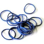 Gumičky slabé 1 mm, průměr 3 cm (1 kg) - modré