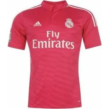 Pánské tričko Adidas - Real Madrid Away Shirt 2014 2015 Juniors – Blast Pink - 7-8 let