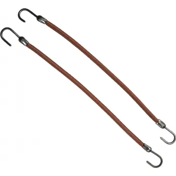 Eurostil Gumička s háčkem hnědá 2ks