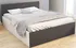 Postel Manželská postel Panama Klasik 180 x 200 cm bílá/šedá
