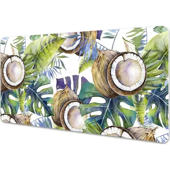 Stolní podložka Pracovní podložka s obrázkem Kokosové ořechy a listí