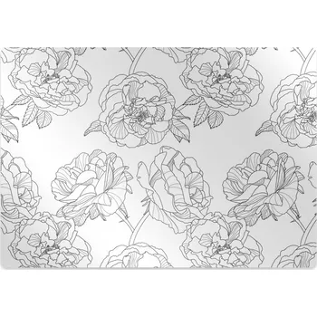 Podložka pod nábytek Podložka pod kancelářskou židli tažené růže