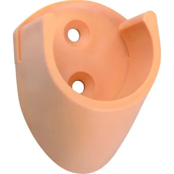 Strong Držák šatní tyče kruhové plast 25 mm dub