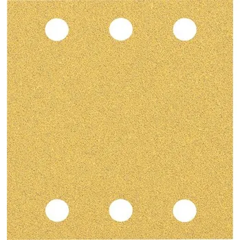 Brusný papír Brusný papír pro vibrační brusky Bosch C470 115 x 107 mm, zrnitost 80, děrovaný, 50 ks