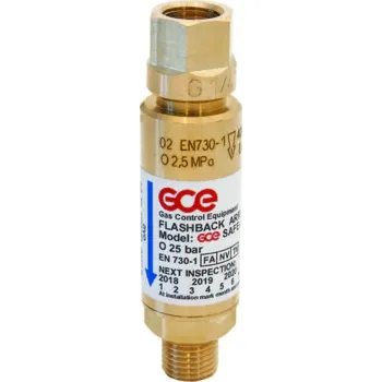 Příslušenství ke svářečce Pojistka proti zpětnému šlehnutí (suchá předloha) SG-3 kyslík G3/8"